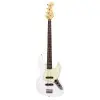 Bajo Eléctrico SX Vintage Series Jazz Bass 4 Cuerdas Blanco Olympic + Funda y Cable