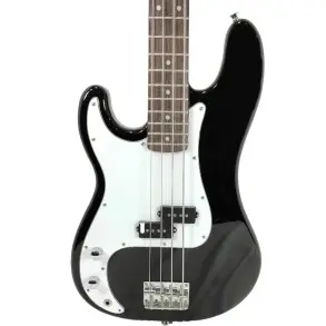 Bajo Eléctrico Zurdo Leonard Precision 4 Cuerdas Negro