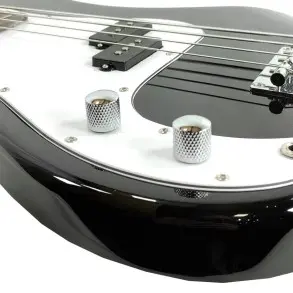 Bajo Eléctrico Zurdo Leonard Precision 4 Cuerdas Negro