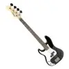 Pack Bajo Eléctrico Zurdo Leonard Precision 4 Cuerdas Negro + Amplificador + Accesorios