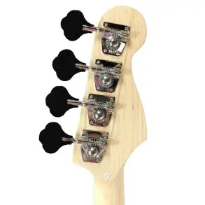 Pack Bajo Eléctrico Zurdo Leonard Precision 4 Cuerdas Negro + Amplificador + Accesorios