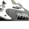 Pack Bajo Eléctrico Zurdo Leonard Precision 4 Cuerdas Negro + Amplificador + Accesorios