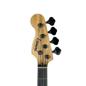Bajo Eléctrico Zurdo Leonard Precision 4 Cuerdas Rojo Metálico