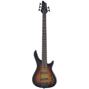Bajo Eléctrico Stagg Fusion Jazz Bass 5 Cuerdas Sunburst 3 Tonos