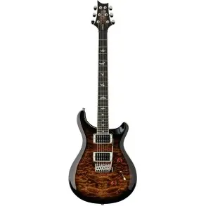 Guitarra Electrica PRS SE Custom 24 Quilt Package | Color Black Gold Sunburst | Paul Reed Smith