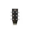 Guitarra Acústica SX SO104BK Cuerpo Triple "0" Negra