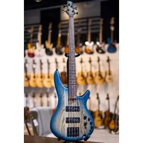 Bajo Eléctrico Ibanez SR600ECTF | Activo De 4 Cuerdas | Color COSMIC BLUE STARBURST