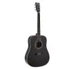 Guitarra Acústica SX SD104BK Cuerpo Dreadnought Negra