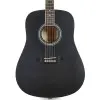 Guitarra Acústica SX SD104BK Cuerpo Dreadnought Negra