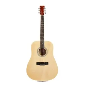 Guitarra Acústica SX SD104 Cuerpo Dreadnought Natural