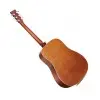 Guitarra Acústica SX SD104 Cuerpo Dreadnought Natural