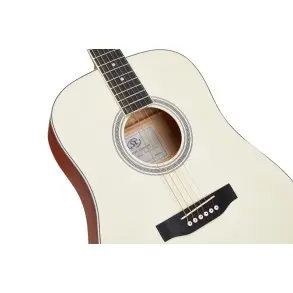 Guitarra Acustica SX SD204 Cuerpo Dreadnought Natural