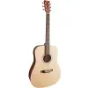Guitarra Acustica SX SD204 Cuerpo Dreadnought Natural