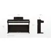 Piano Digital Kawai Kdp120 88 Teclas Con Mueble Rosewood