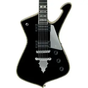 Guitarra Eléctrica Zurda Ibanez PS120-LBK | Paul Stanley Signature | Color Negro / Black
