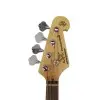 Bajo Eléctrico SX Jazz Bass 4 Cuerdas Azul Eléctrico + Funda
