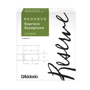 Cañas RESERVE Saxo Soprano N° 2.5 Pack x 10