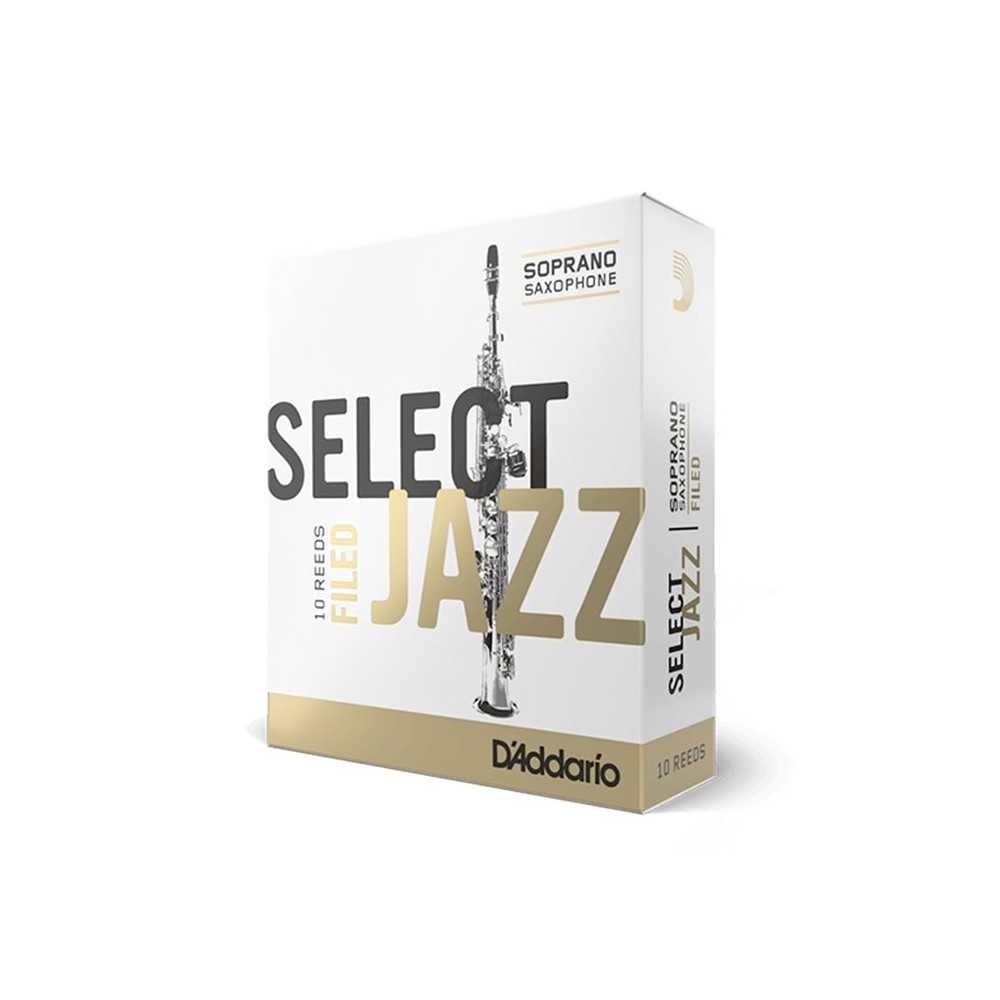 Cañas SELECT JAZZ Saxo Soprano Filed N° 2S Pack x 10
