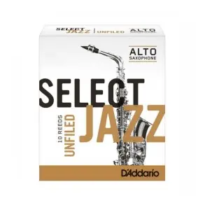 Cañas SELECT JAZZ Saxo Alto Unfiled Nº 3S Pack x 10