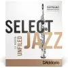 Cañas SELECT JAZZ Saxo Soprano Unfiled N° 4M Pack x 10
