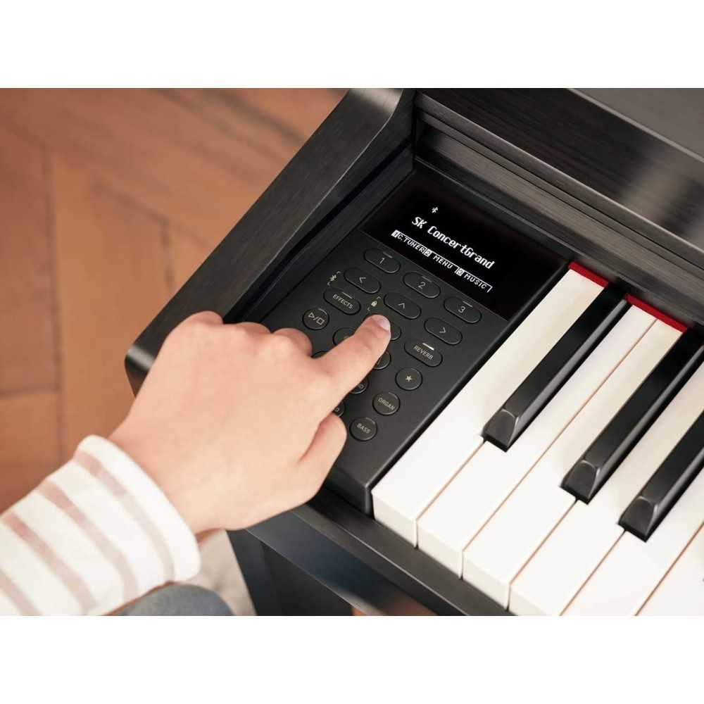 Piano Digital Con Mueble Kawai CN-301W Bluetooth Blanco