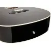 Guitarra Acustica Dreadnought Tapa Tilo Black Brillante