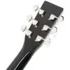 Guitarra Acustica Dreadnought Tapa Tilo Black Brillante