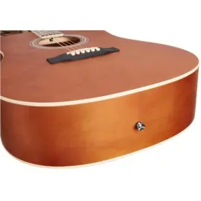 Guitarra Acustica Dreadnought Tapa Tilo Brown
