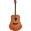 Guitarra Acustica Dreadnought Tapa Tilo Brown