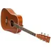 Guitarra Acustica Dreadnought Tapa Tilo Brown Brillante
