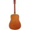 Guitarra Acustica Dreadnought Tapa Tilo Natural Brillante