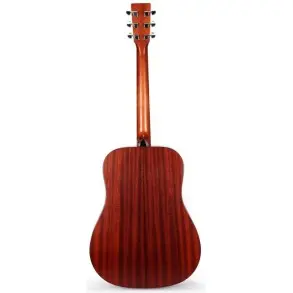 Guitarra Acustica Dreadnought Tapa Abeto Macizo Natural Mate