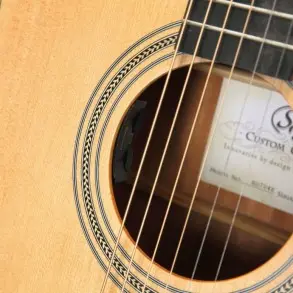 Guitarra Acustica Dreadnought Tapa Abeto Macizo Natural Mate