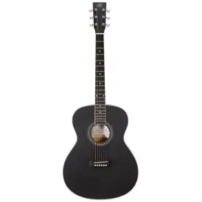 Guitarra Acustica Triple "0" Black brillante
