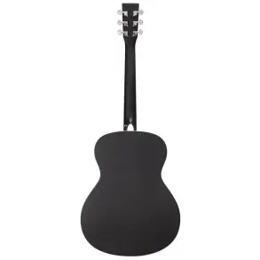 Guitarra Acustica Triple "0" Black brillante