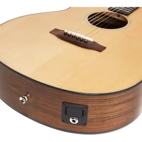 Guitarra Electroacustica Mini Grand Symphony Pream Fishman Tapa Picea Natural Mate