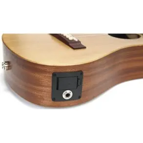 Guitarra Electroacustica Traveller Tapa solida Spurce Preamp Fishman Funda Natural