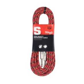 Cable Stagg Mayado Para Instrumentos Plug-Plug De 6Mts | Color Rojo