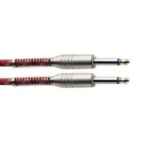 Cable Stagg Mayado Para Instrumentos Plug-Plug De 6Mts | Color Rojo