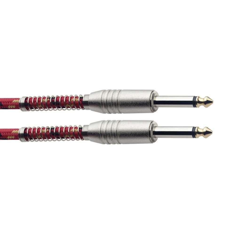Cable Stagg Mayado Para Instrumentos Plug-Plug De 6Mts | Color Rojo