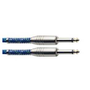 Cable Stagg Mayado Para Instrumentos Plug-Plug De 6Mts | Color Azul