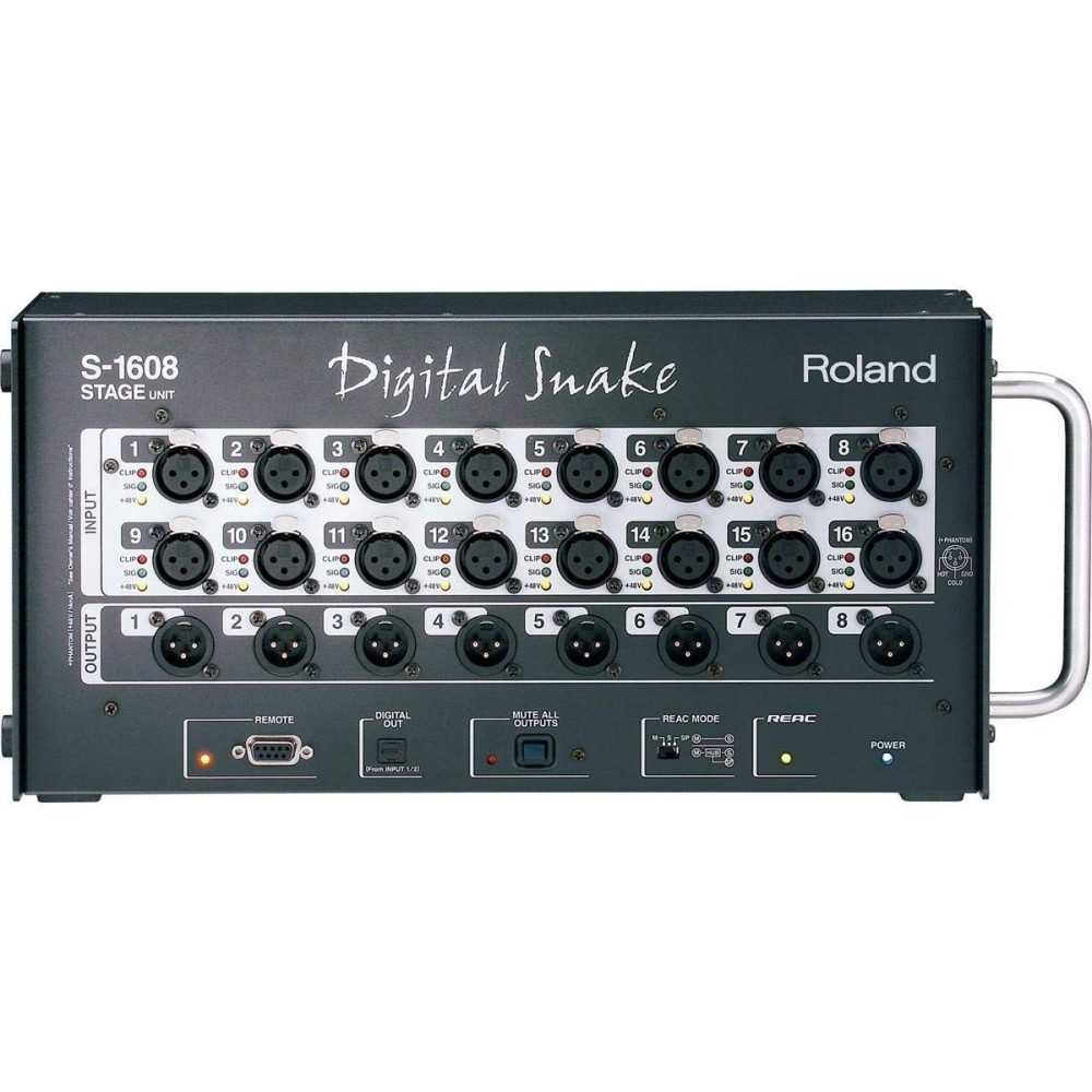 Manguera Digital Roland De 16 Entradas 8 Salidas | Modelo: S1608