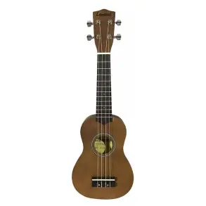 Ukelele Soprano Leonard Uk15 Sparkle Brillante Con Funda UK15NA