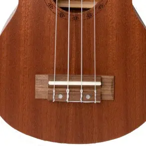 Ukelele Soprano Fzone Color Madera Con Funda