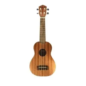 Ukelele Soprano Con Microfono Eq Y Funda Natural Leonard