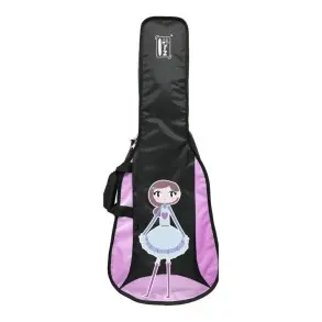 Funda Para Ukelele Soprano Lorz Lamina Varios Diseños LZ-G001-US/BB