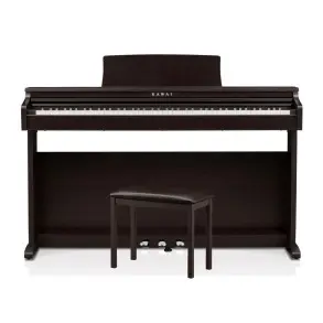 Piano Digital Kawai Kdp120 88 Teclas Con Mueble Rosewood