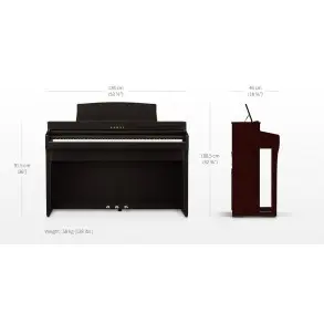 Kawai Ca49 Piano Con Mueble Y 88 Teclas De Madera Bluetooth MIDI