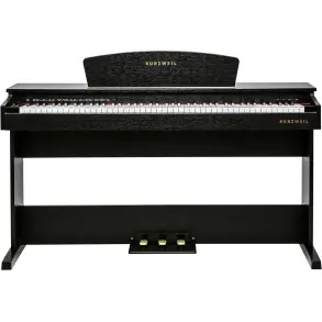 Piano Digital Kurzweil M70 88 Teclas Mueble Marron Rosewood con Banqueta