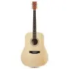 Guitarra Acustica SX SD204 Cuerpo Dreadnought Natural